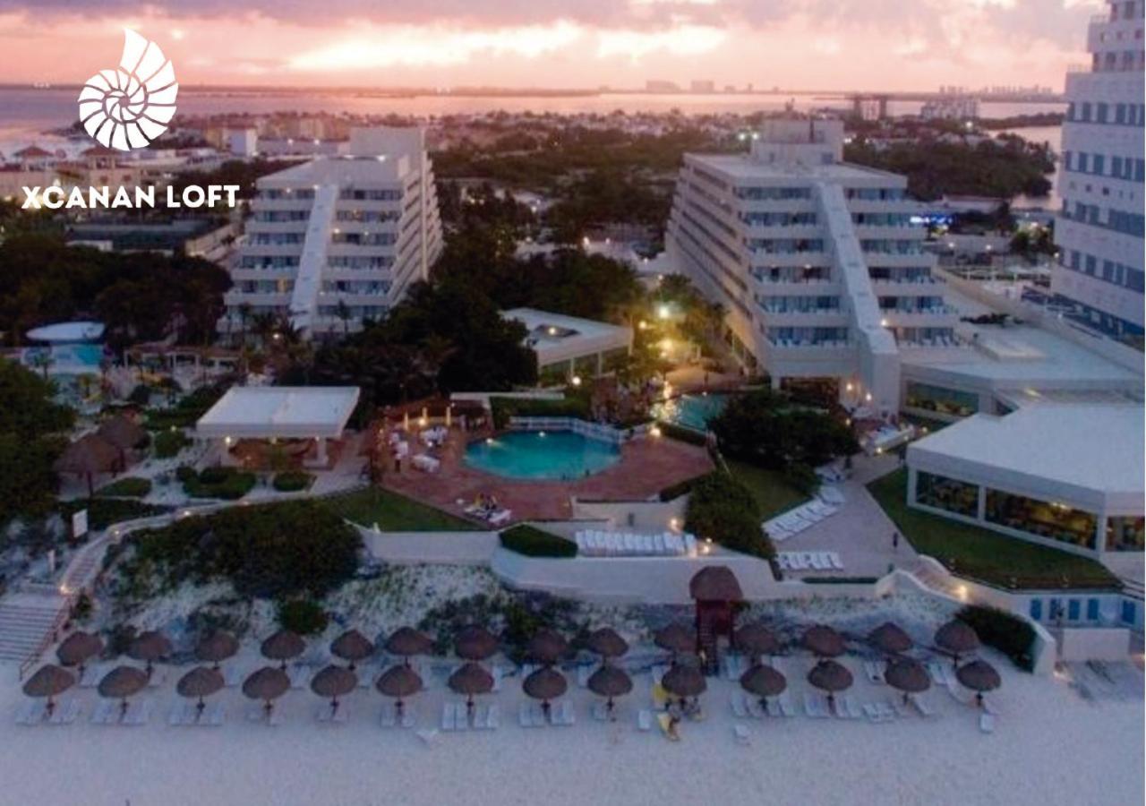 Xcanan Loft On Park Royal, The Best Area In Cancun Right On The Beach Luaran gambar