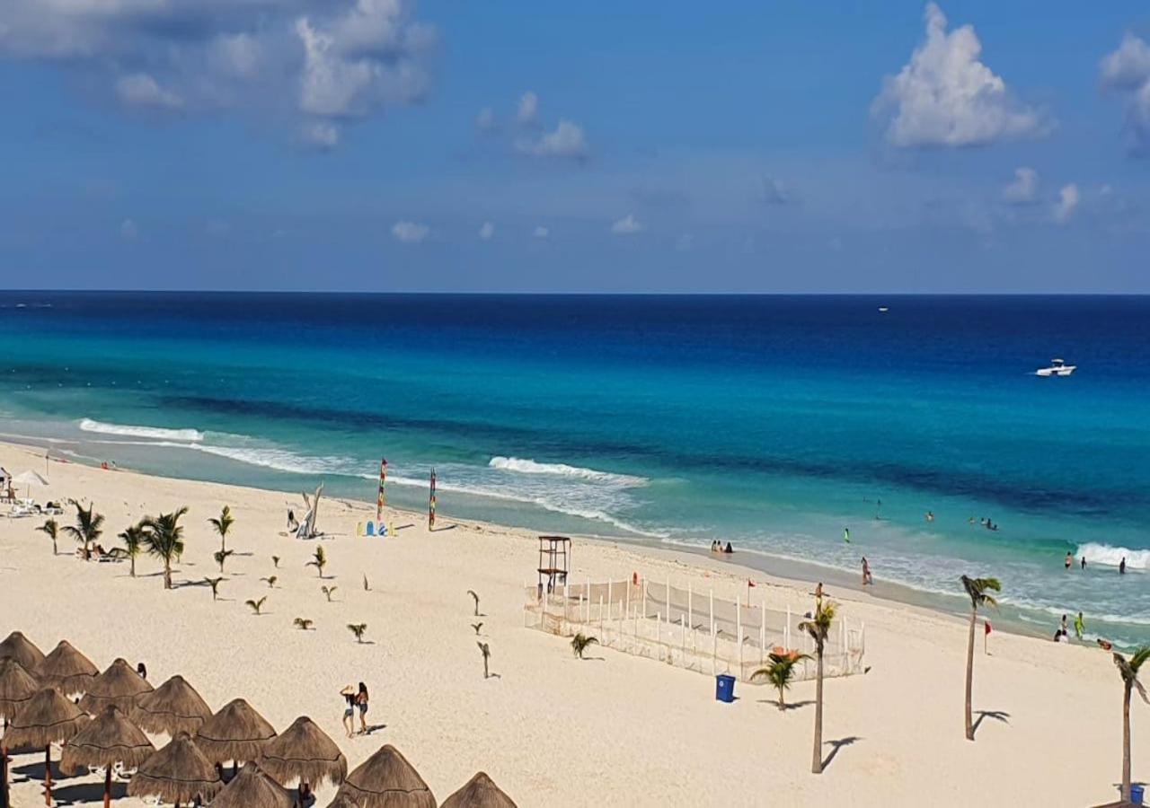 Xcanan Loft On Park Royal, The Best Area In Cancun Right On The Beach Luaran gambar