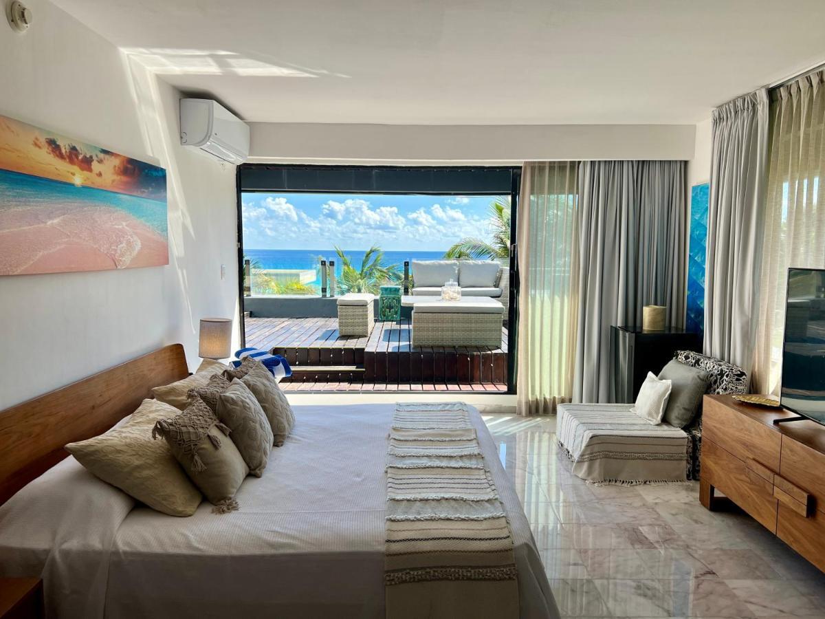 Xcanan Loft On Park Royal, The Best Area In Cancun Right On The Beach Luaran gambar