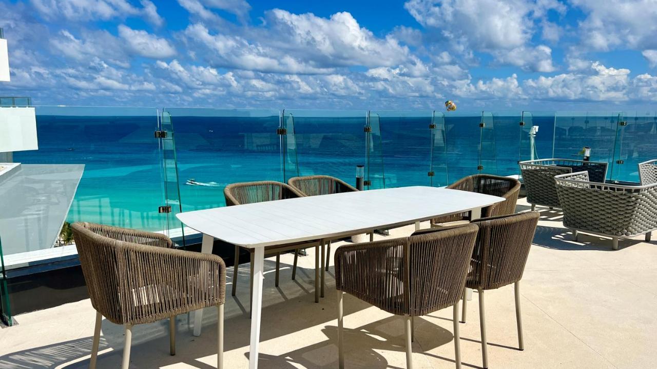 Xcanan Loft On Park Royal, The Best Area In Cancun Right On The Beach Luaran gambar