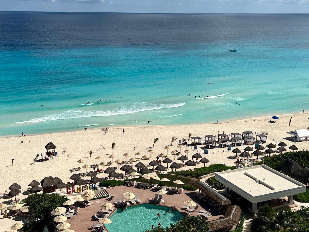 Xcanan Loft On Park Royal, The Best Area In Cancun Right On The Beach Luaran gambar