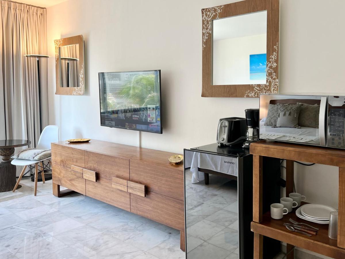 Xcanan Loft On Park Royal, The Best Area In Cancun Right On The Beach Luaran gambar