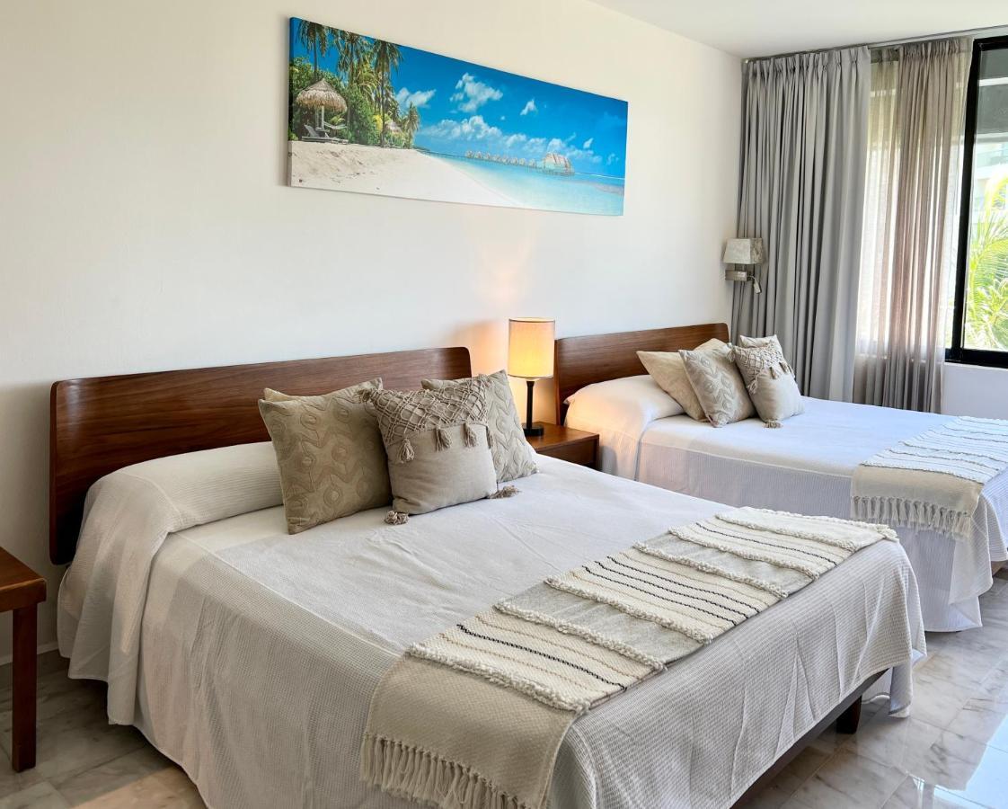 Xcanan Loft On Park Royal, The Best Area In Cancun Right On The Beach Luaran gambar