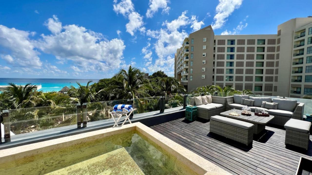 Xcanan Loft On Park Royal, The Best Area In Cancun Right On The Beach Luaran gambar